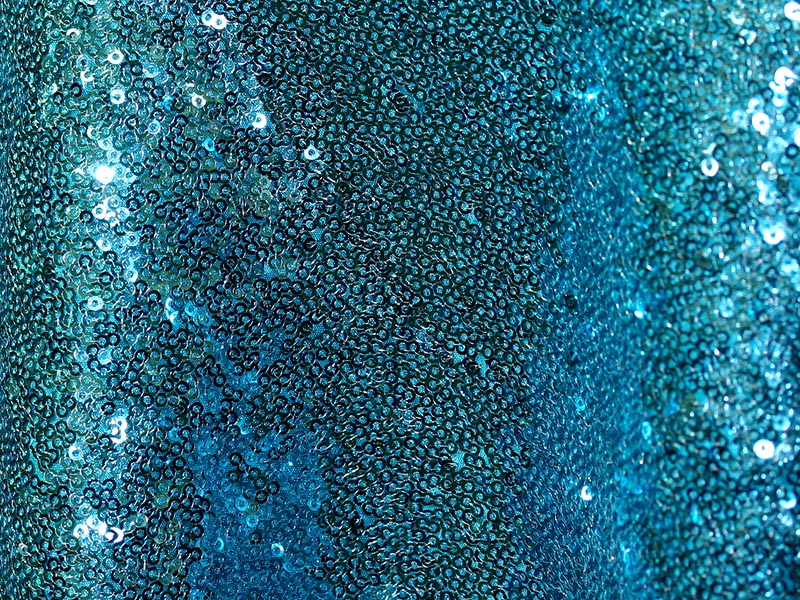 Turquoise Glimmer Sequins